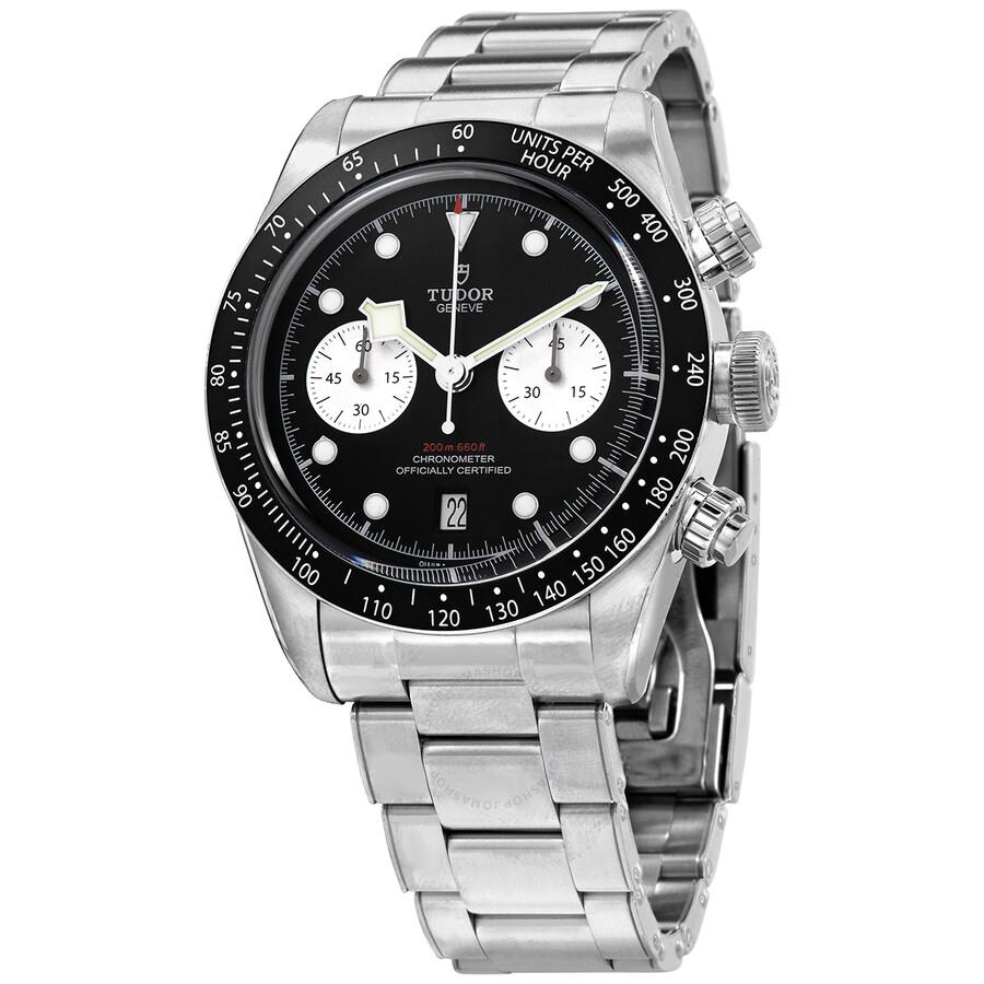 Tudor Black Bay Chrono Chronograph Automatic Chronometer Black "Panda" Dial Men's Watch M79360N-0001