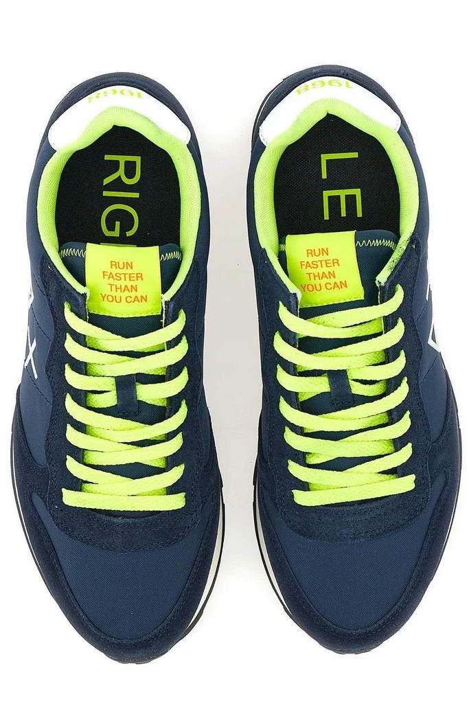 SUN 68 Sun 68 Round-Toe Lace-Up Sneakers 4
