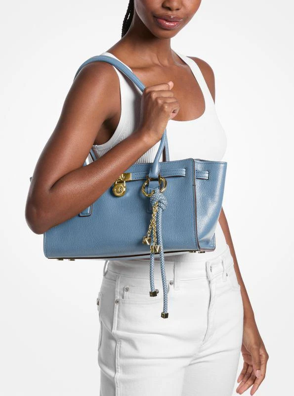 Michael Kors Hamilton Moderne Small Leather Satchel 4