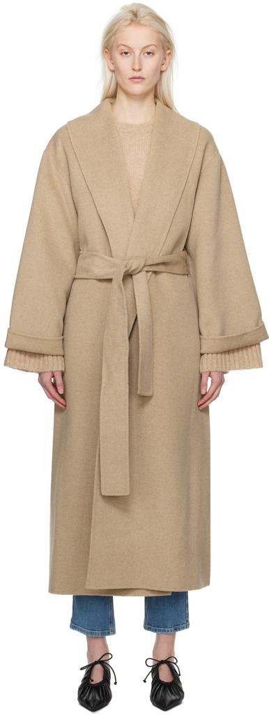 BY MALENE BIRGER Taupe Trullem Coat