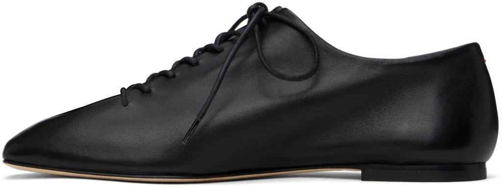 AEYDE Black Isla Nappa Leather Derbys 3