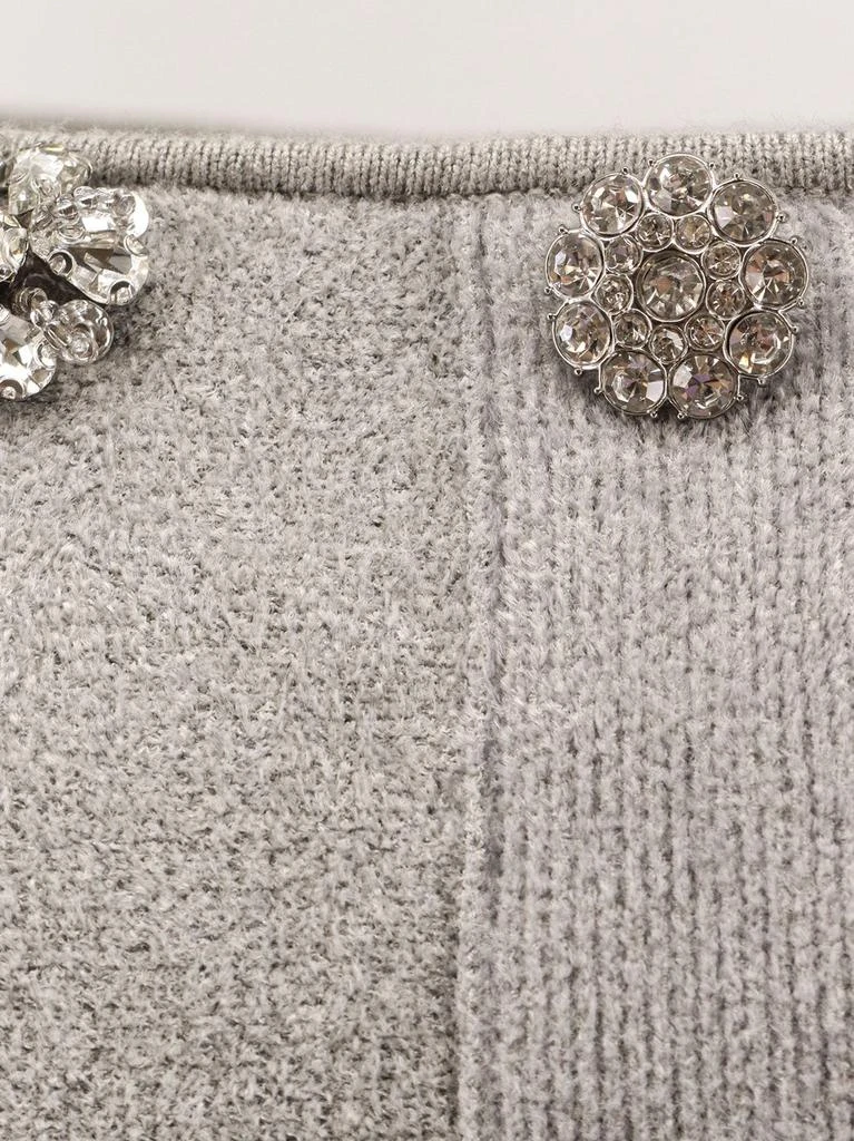 Self Portrait Chenille sweater with rhinestones 3