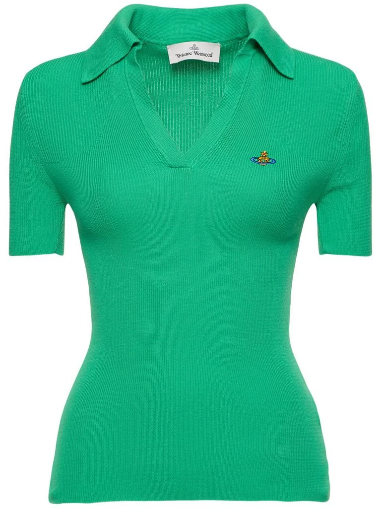 Vivienne Westwood Fitted Cotton Polo Shirt 1