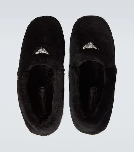 Prada Shearling slippers 4