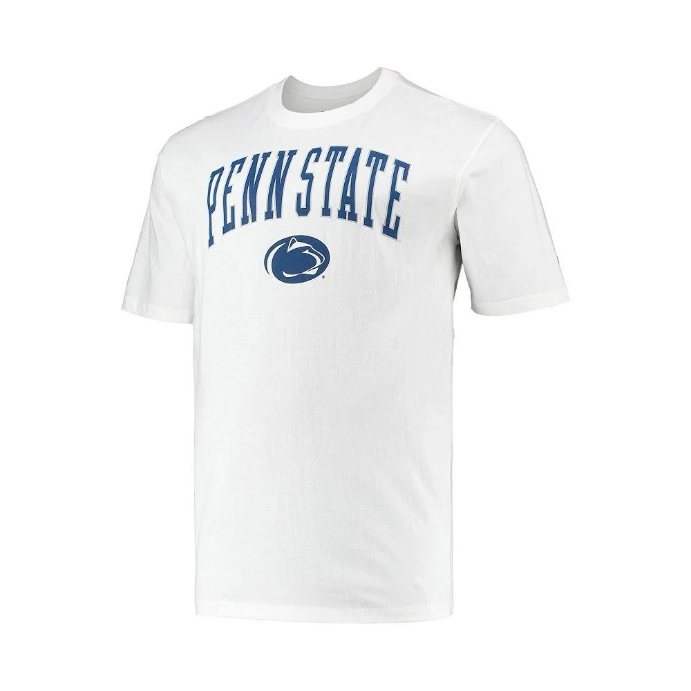 Champion Men's White Penn State Nittany Lions Big Tall Arch Over Wordmark T-Shirt 2