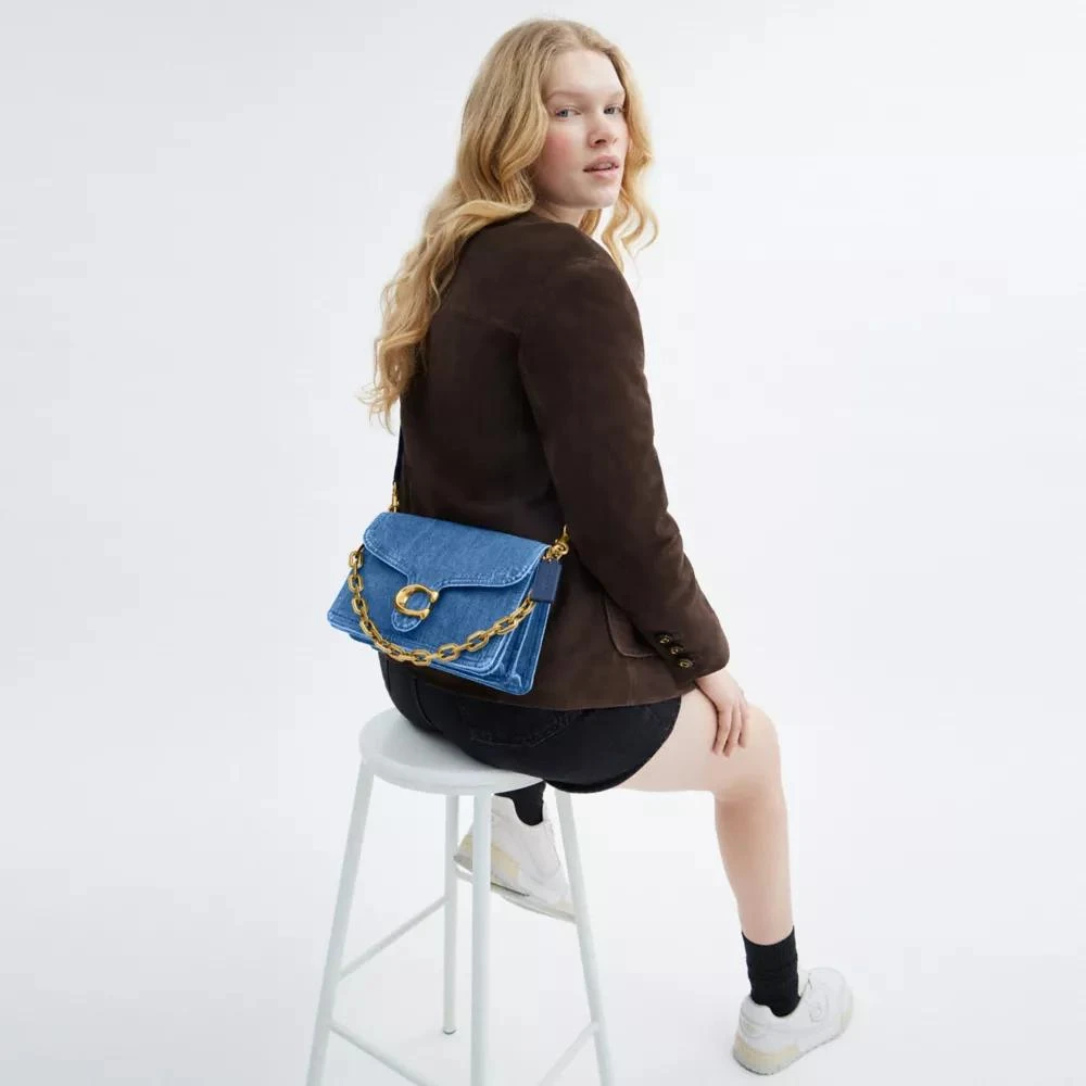 Coach Chain Tabby Shoulder Bag 4