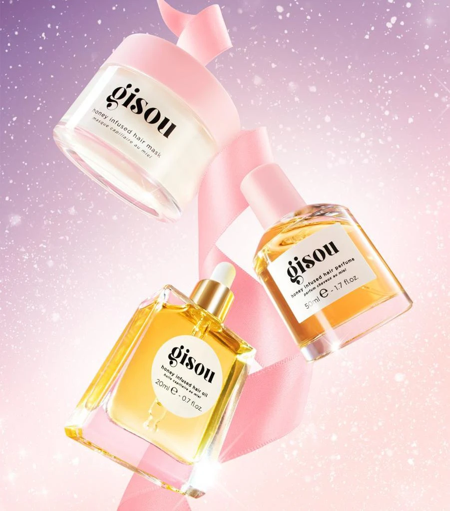 Gisou Honey Gloss Hair Trio Gift Set 3