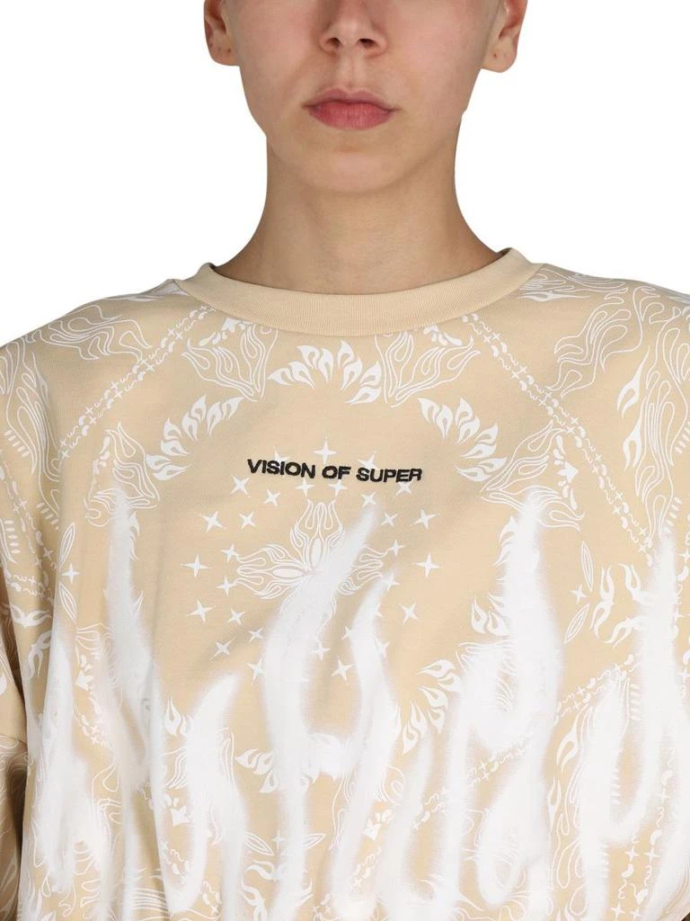 Vision of Super Vision Of Super Paisley Pattern Sweatshirt 4