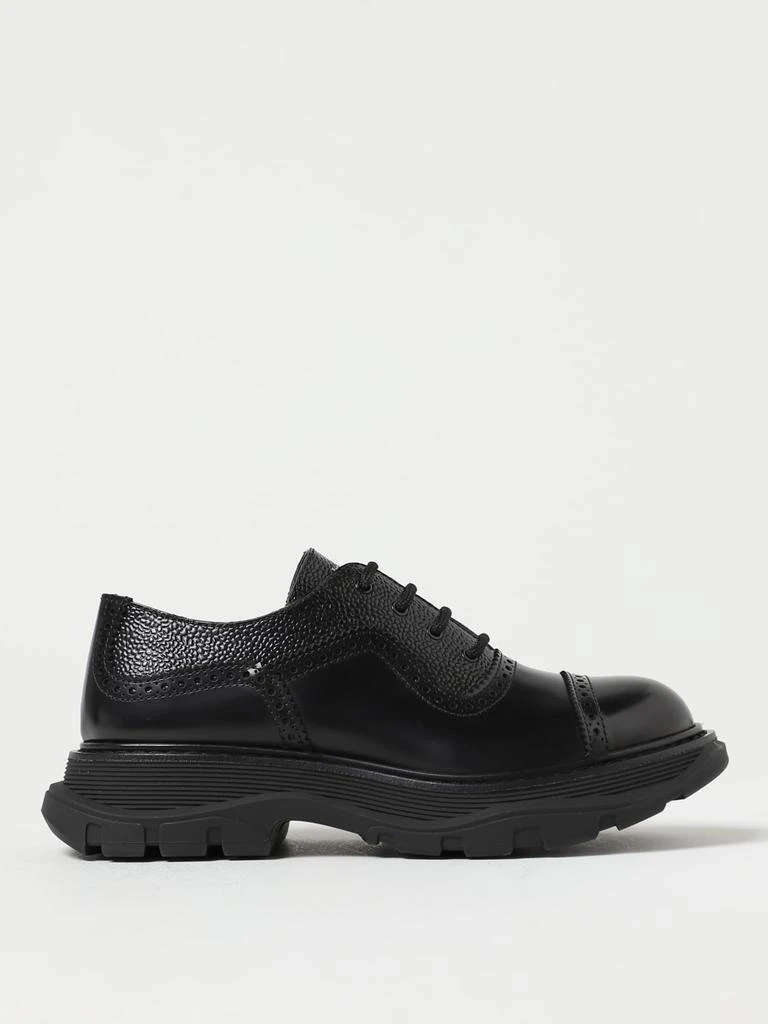 Alexander McQueen Alexander McQueen derby in brushed leather 1