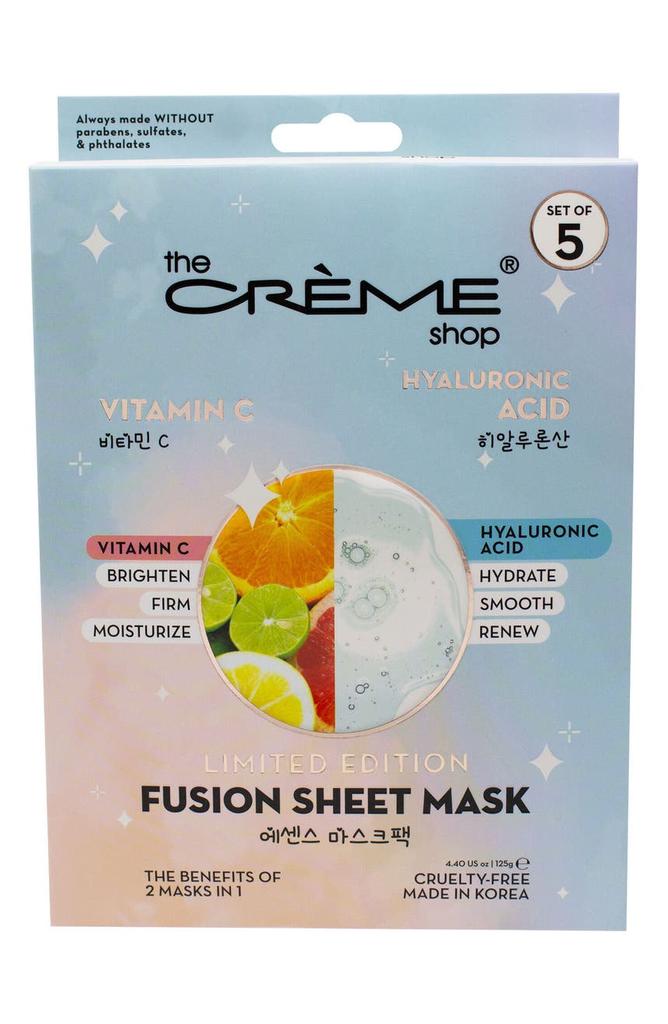 The Creme Shop Fusion Sheet Mask - Set of 5