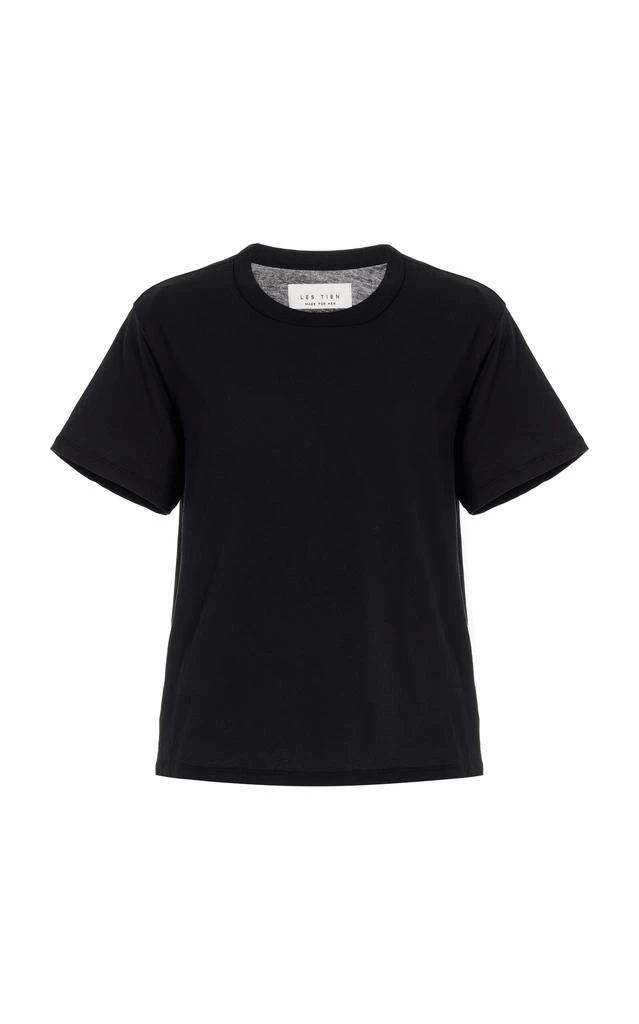 Les Tien Les Tien - Jane Classic Cotton T-Shirt - Black - L - Moda Operandi 1