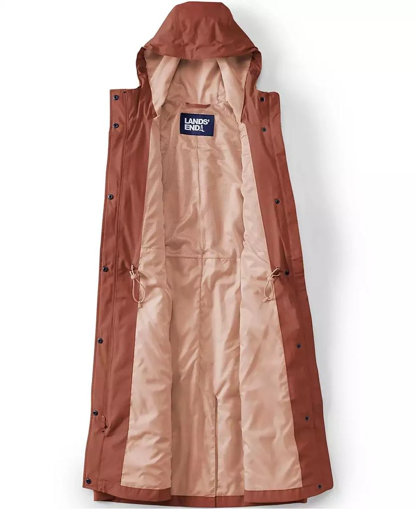 Lands
 End Women
s Squall Packable Long Raincoat 4