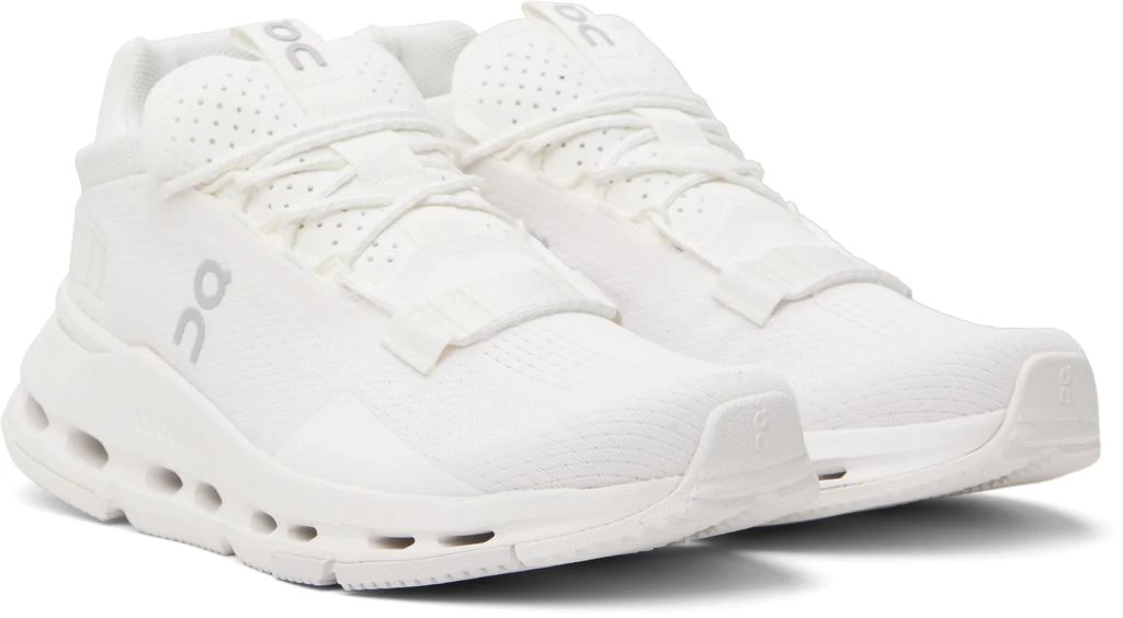 On White Cloudnova 2 Sneakers 4