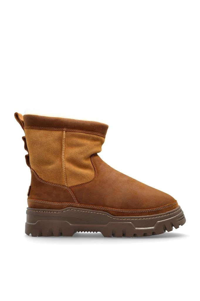 UGG Brown Heritage Pull-On Trailgazer Boots  men size 9 gently used UGG HERITAGE PULL-ON TRAILGAZER CHESTNUT LEATHER MEN main image 4