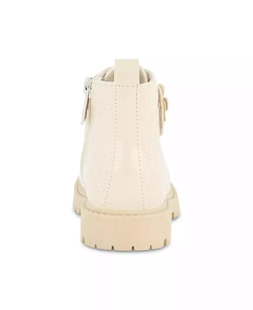 Jessica Simpson Toddler Girls Daria Flower Moto Boot 5