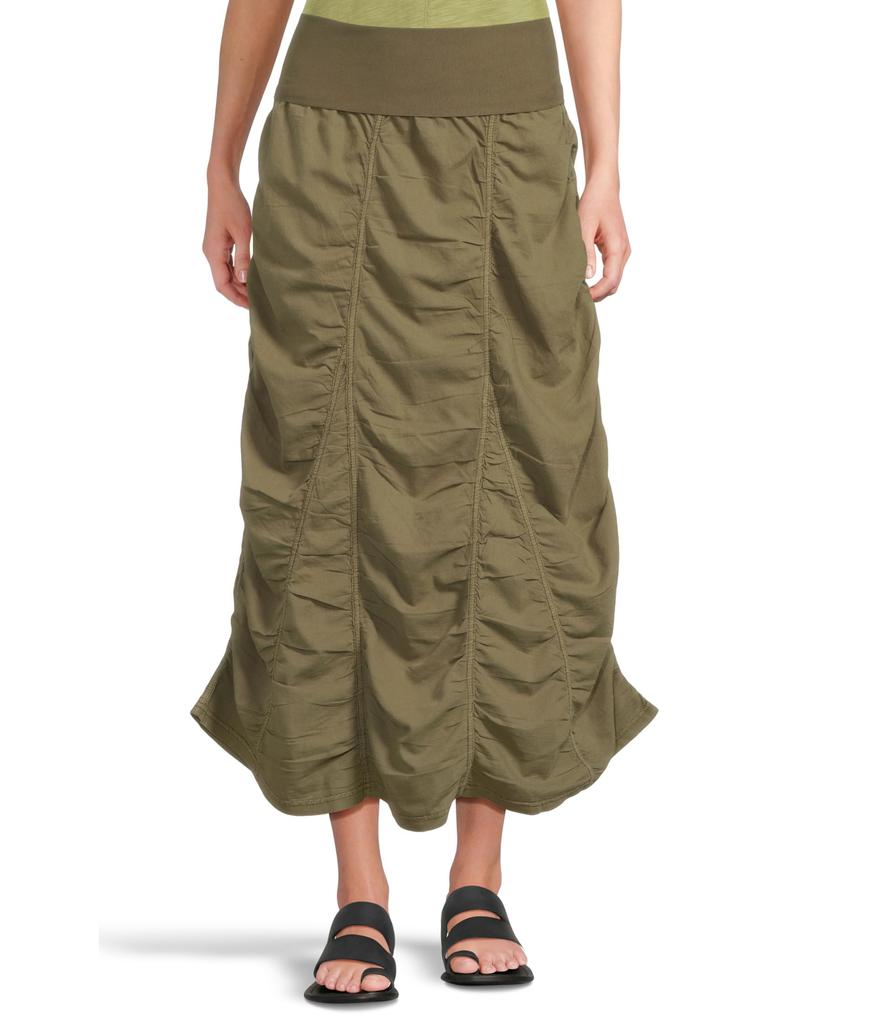 Xcvi Pants XCVI Cotton Peasant Skirt In Black Xcvi Women's Gored