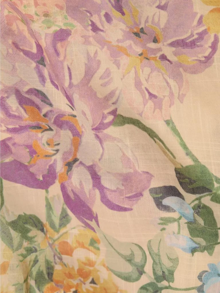 Zimmermann Halliday Floral Wrap Maxi Dress 7