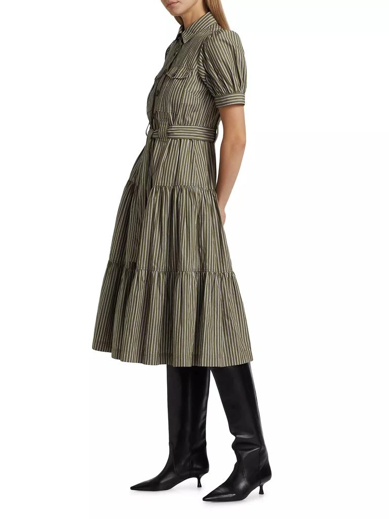 Derek Lam Buffy Stripe Cotton Shirtdress 4