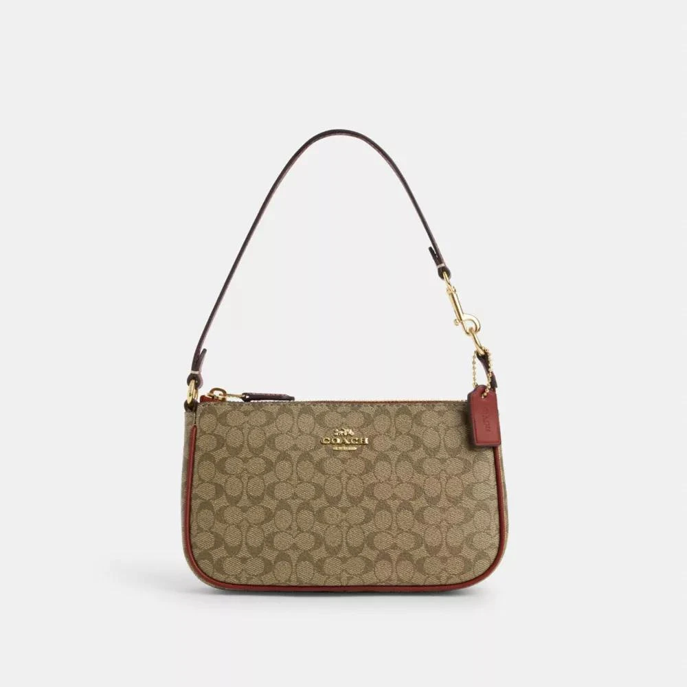 Coach Nolita 19 In Colorblock Micro Signature Canvas 1