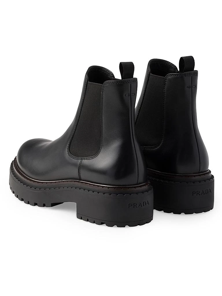 Prada Leather Chelsea Boots 3