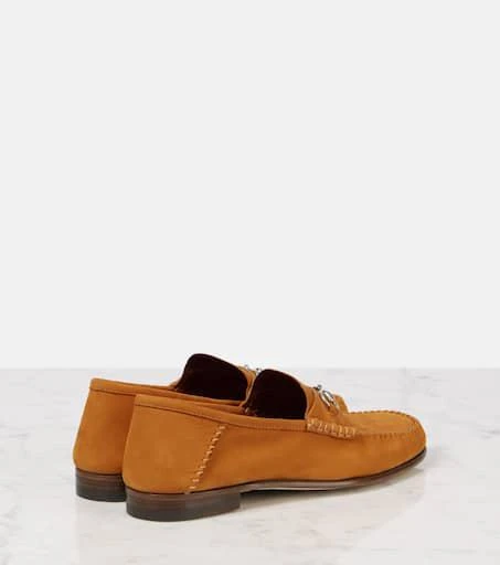 Gucci Gigi Horsebit suede penny loafers - Single Shoes  display picture 3