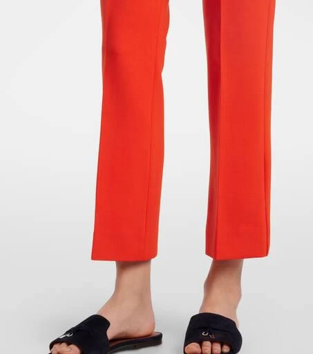 Max Mara Nepeta high-rise wool-blend straight pants 5