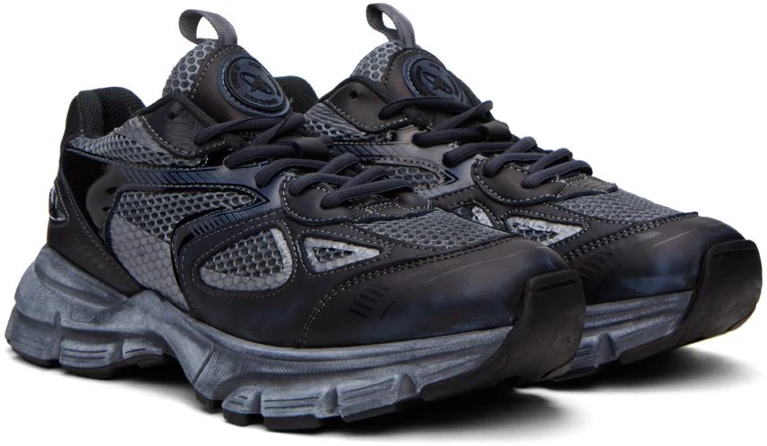 Axel Arigato Black & Gray Marathon Runner Sneakers 4