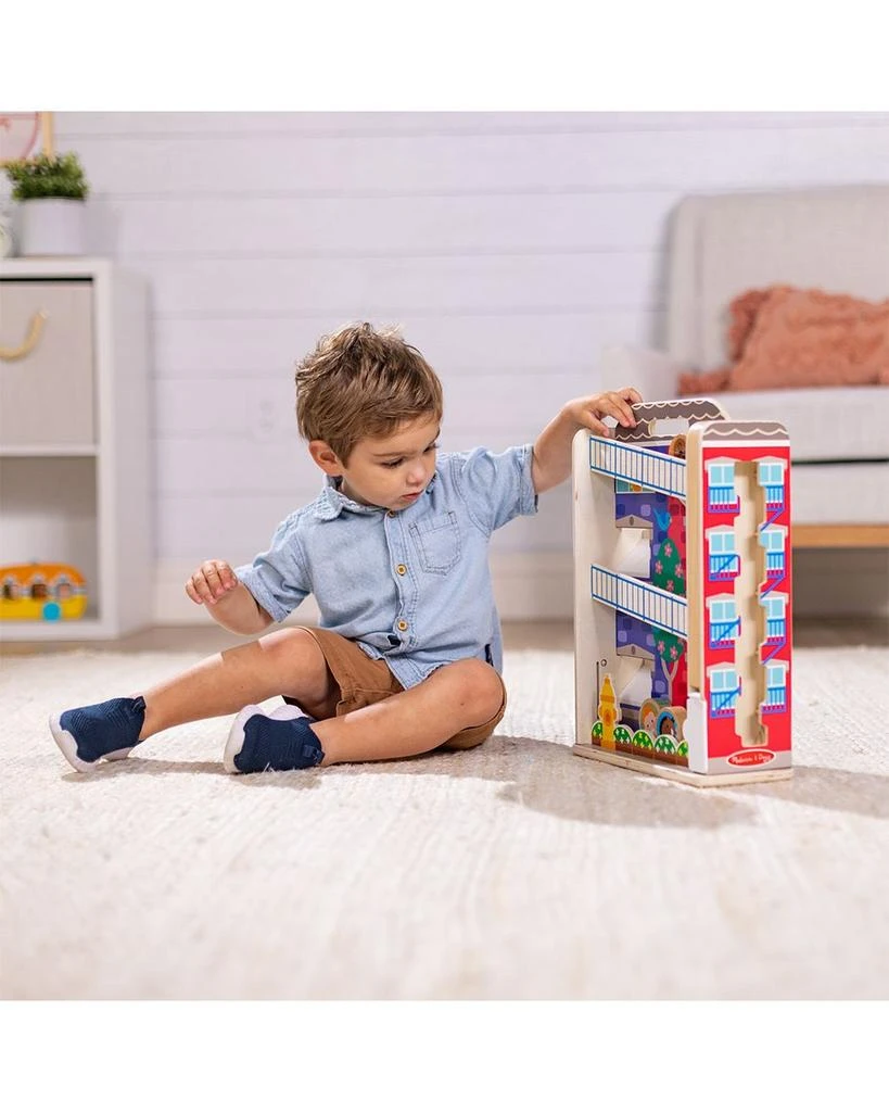 Melissa & Doug GO TOTs Town House Tumble Set - Ages 1+ 5