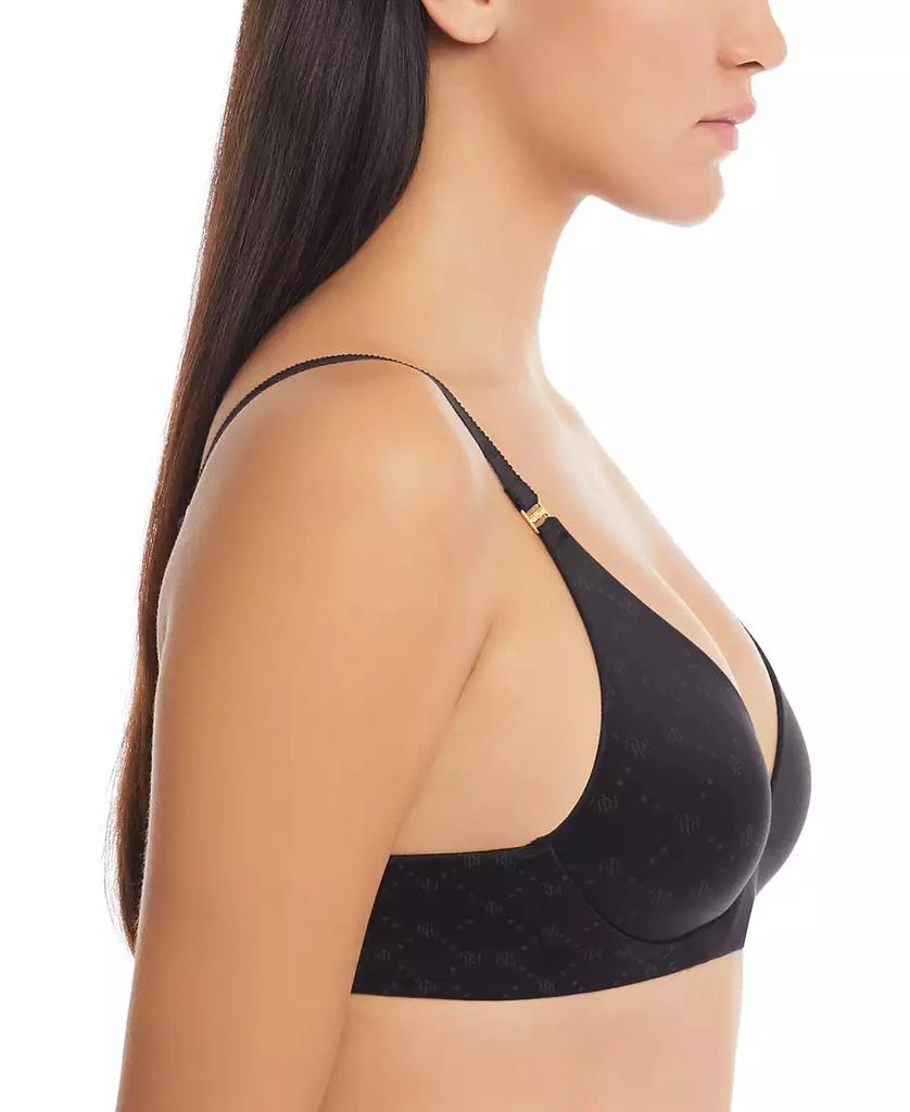 Ralph Lauren Comfort Collection Repeat-Logo Wireless T-Shirt Bra, 4L0069 3
