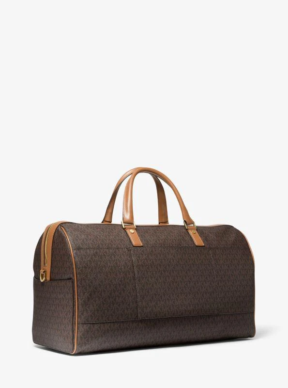 Michael Kors Bedford Travel Extra-Large Signature Logo Stripe Weekender Bag 3