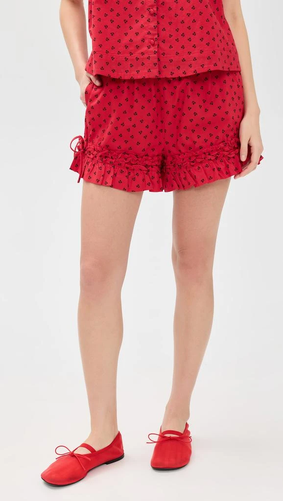 Damson Madder Mafalda Frilly Tie Boxer Shorts 1