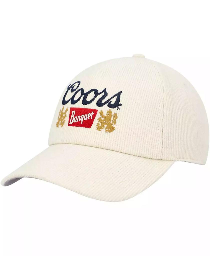 American Needle Men's Cream Coors Roscoe Corduroy Adjustable Hat