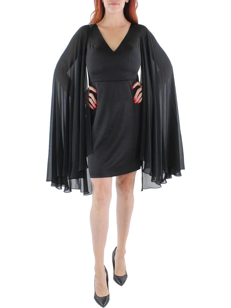 Ieena for Mac Duggal Womens Formal Short Sheath Dress