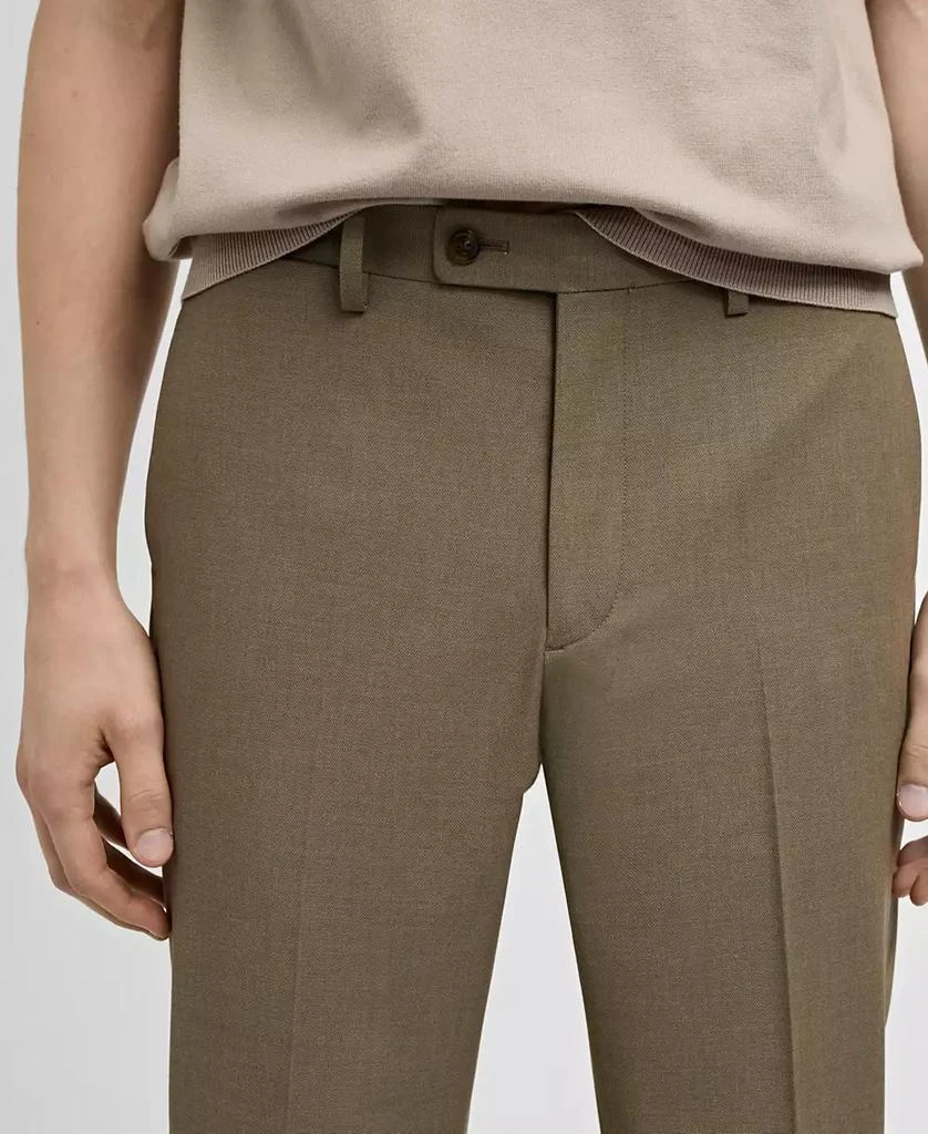 Mango Men's Stretch Fabric Suit Pants 7
