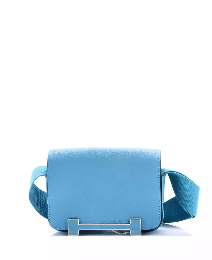 Pre-Owned HERMÉS Geta Bag Chevre Mysore