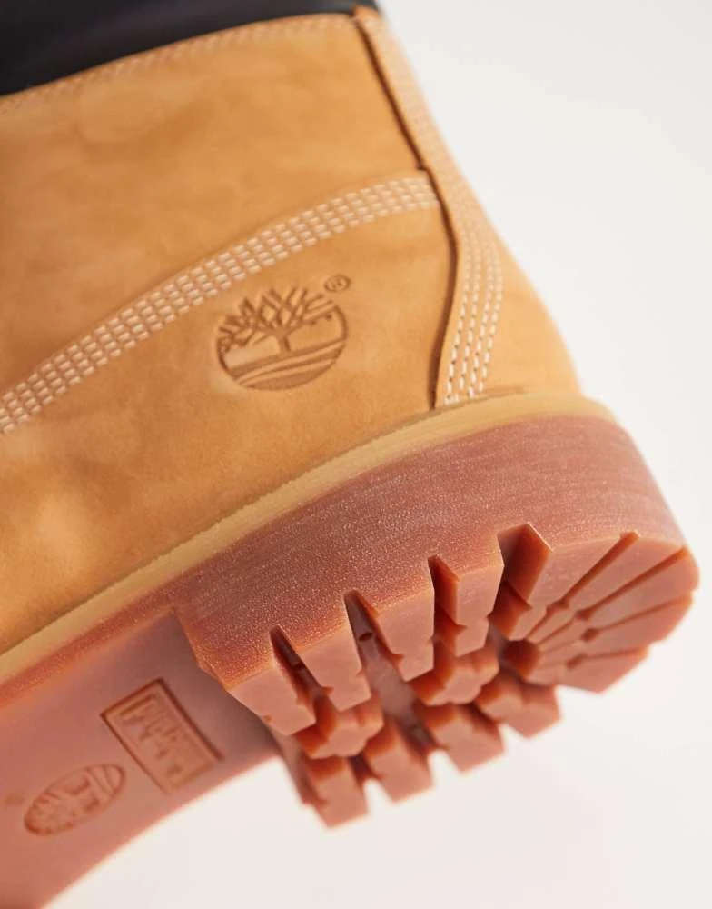 Timberland Timberland premium 6 inch boots in wheat tan nubuck 3