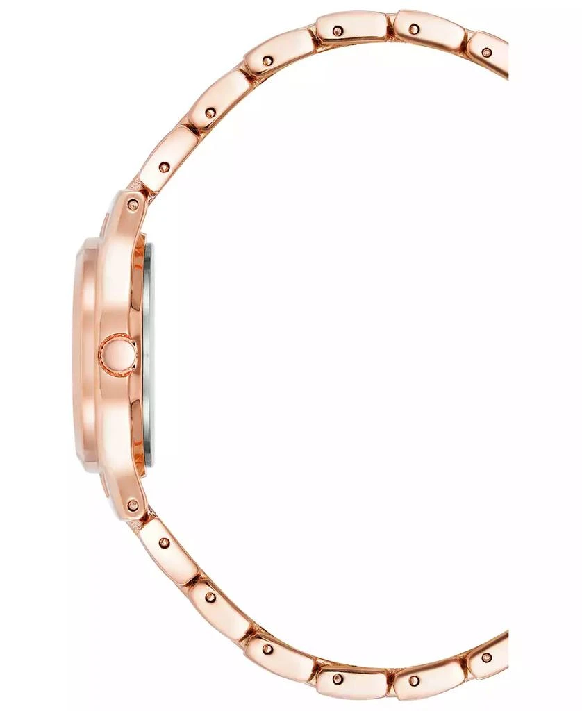 Anne Klein Women's Quartz Rose Gold-Tone Alloy Watch, 26mm 2