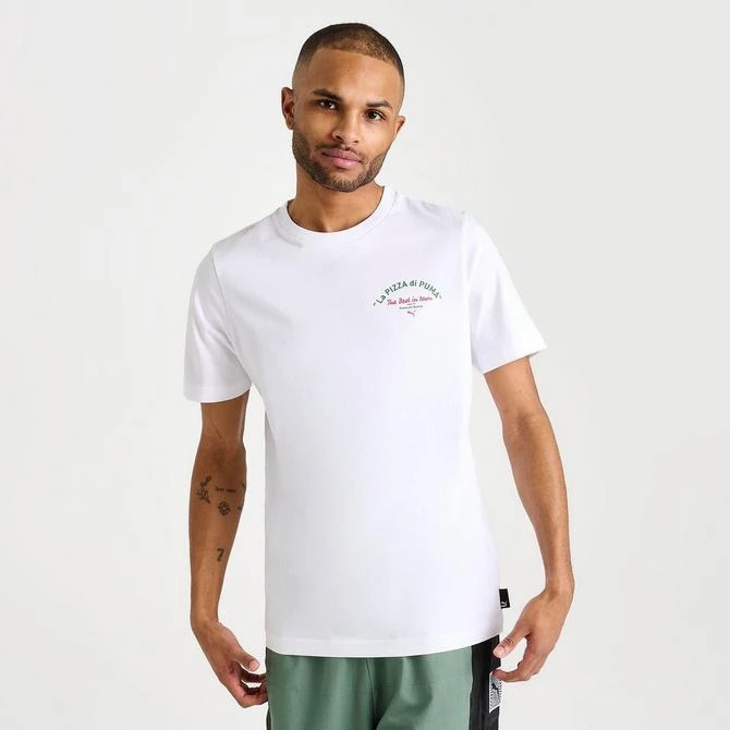 Puma Men's Puma Pizza Graphic T-Shirt 5