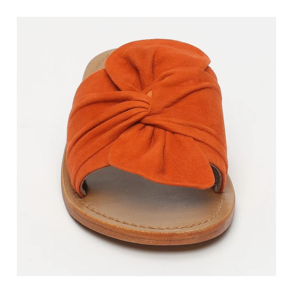 White Sun Mules Simpatica - Orange Goat Suede - Orange 3