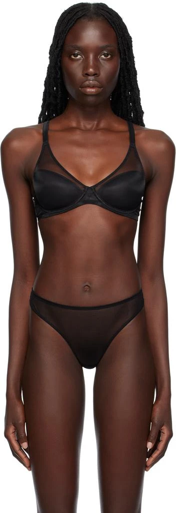 L'Agent by Agent Provocateur Black Lucky Bra 1