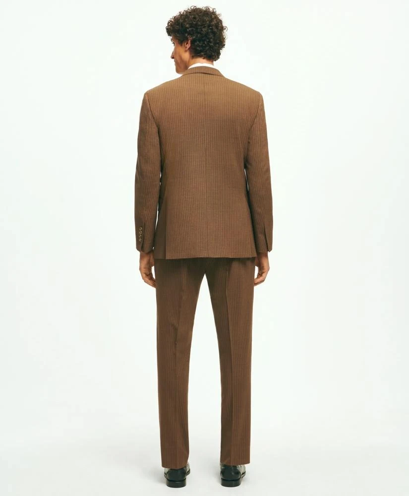 Brooks Brothers Classic Fit Stretch Wool Pinstripe 1818 Suit 3