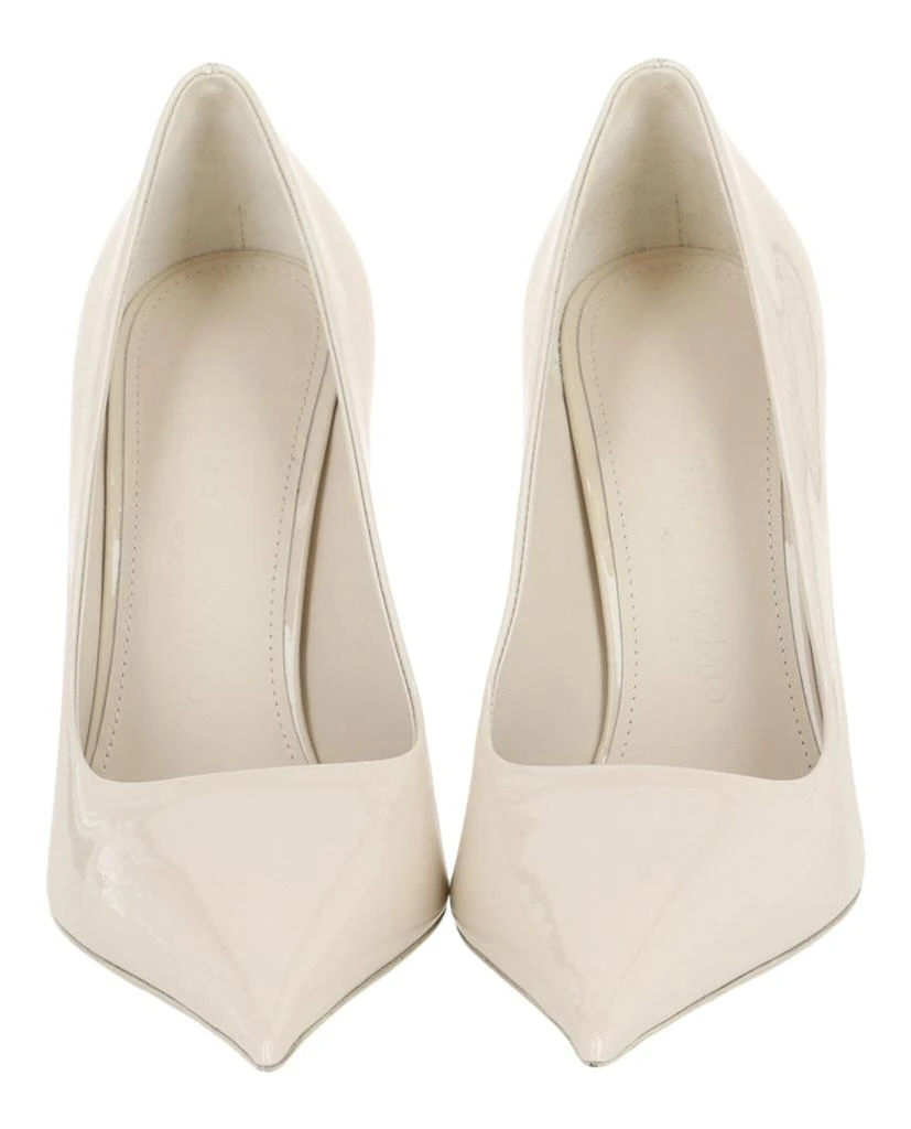 Salvatore Ferragamo Eva X5 Pantent Leather Pumps 5