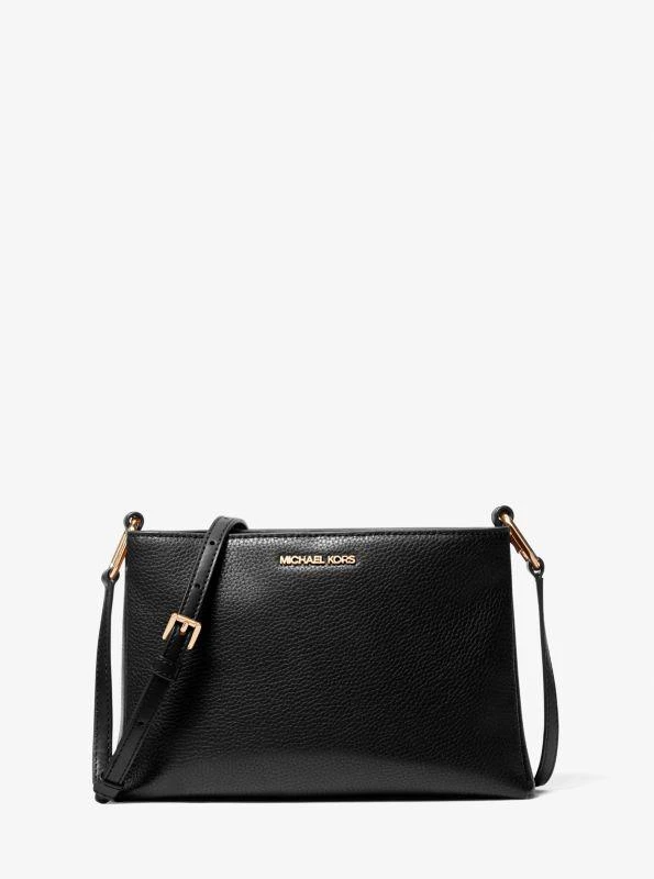 michael_kors Trisha Medium Pebbled Leather Crossbody Bag 1