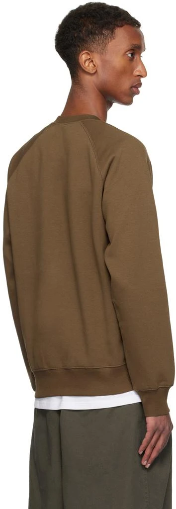 Carhartt WIP Brown Chase Sweatshirt 3
