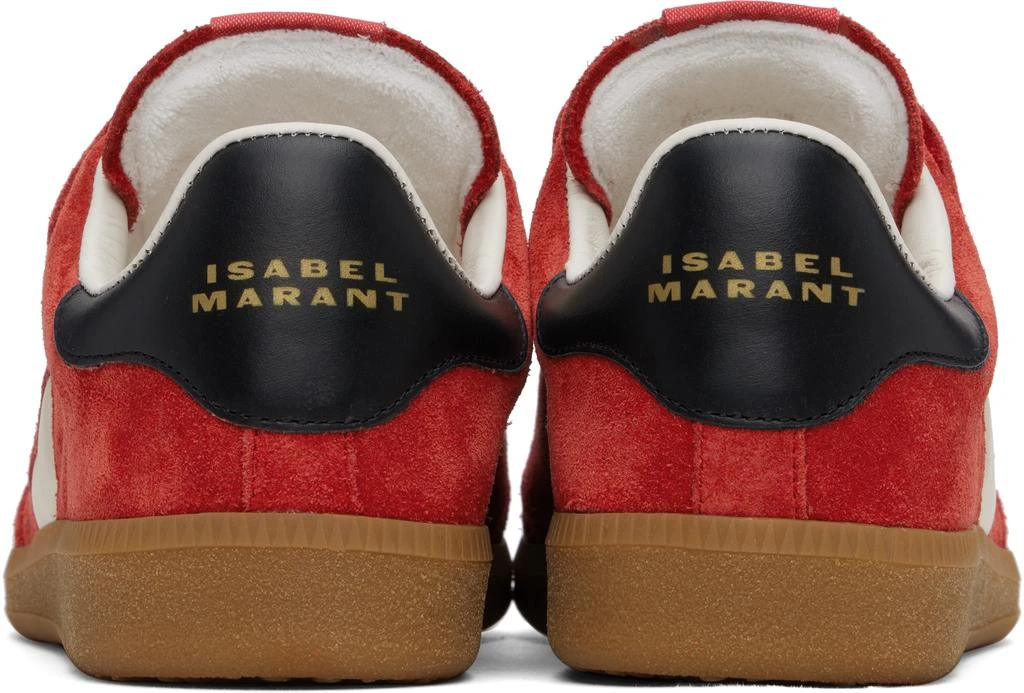 Isabel Marant Red Beth Sneakers 2