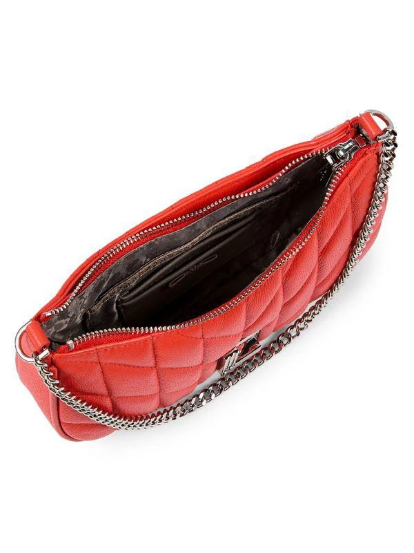 Karl Lagerfeld Paris Demi Lafayette Leather Crossbody Bag 3