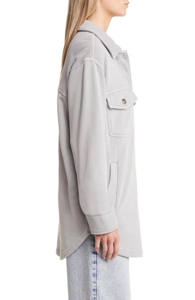 Thread & Supply Longline Sweatshirt Knit Shacket 3