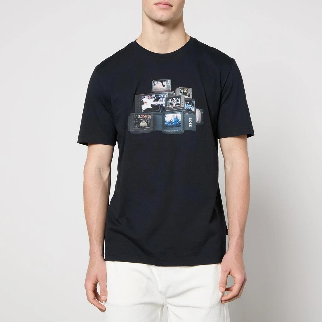 Hugo Boss BOSS Orange Mushroom Cotton-Jersey T-Shirt 1