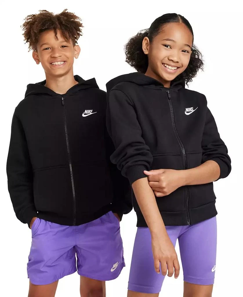 Nike Big Kids Sportswear Club Fleece Full-Zip Hoodie 5