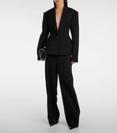 Stella McCartney Wool wide-leg pants 2